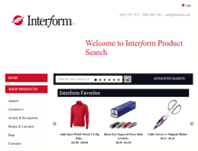 Tablet Screenshot of interformsearch.com